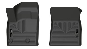 Mitsubishi Outlander Floor Mats - Front - Husky Liners - X-act Contour - Black - 2022+